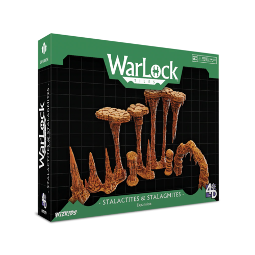 Wizkids WARLOCK TILES: ACCESSORY - STALACTITES & STALAGMITES Wizkids WARLOCK TILES: ACCESSORY - STALACTITES & STALAGMITES