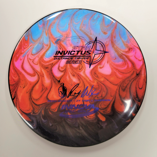 Innova Disc Golf INVICTUS STAR "SIGNATURE" PBJ DYE 173-175 Innova Disc Golf INVICTUS STAR "SIGNATURE" PBJ DYE 173-175
