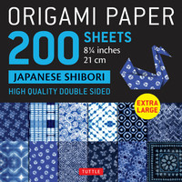 ORIGAMI PAPER SHIBORI 8.25" (200)