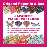 ORIGAMI PAPER IN A BOX - WASHI (200)