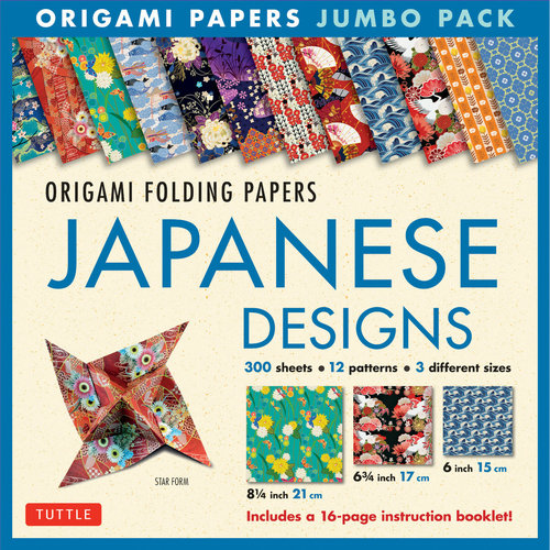 Tuttle Publishing ORIGAMI FOLDING PAPERS JUMBO (300) Tuttle Publishing ORIGAMI FOLDING PAPERS JUMBO (300)