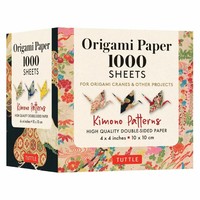 ORIGAMI PAPER KIMONO PATTERNS 4" (1000)