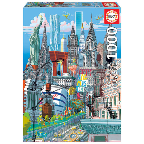 Educa ED1000 CITY: NEW YORK Educa ED1000 CITY: NEW YORK