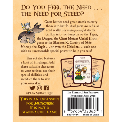 Steve Jackson Games MUNCHKIN 4: NEED FOR STEED