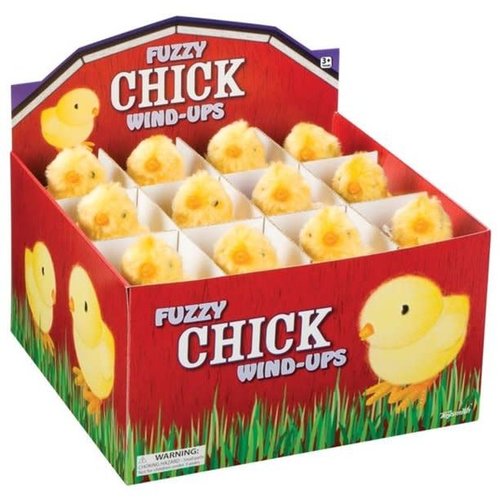Toysmith FUZZY CHICK WIND UP Toysmith FUZZY CHICK WIND UP