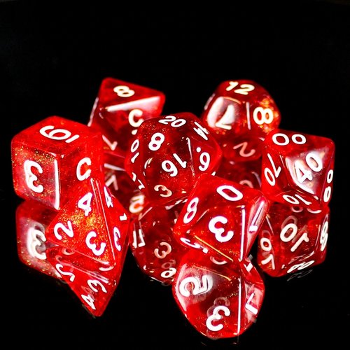 Die Hard Dice POLYMER SET 7 RABBITS EYE Die Hard Dice POLYMER SET 7 RABBITS EYE