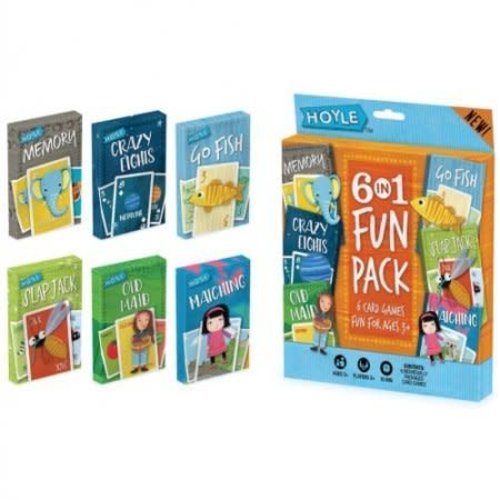 Bicycle HOYLE - 6 IN 1 FUN PACK Bicycle HOYLE - 6 IN 1 FUN PACK