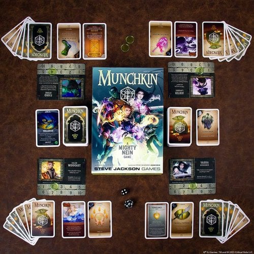 Steve Jackson Games MUNCHKIN: CRITICAL ROLE - A MIGHTY NEIN GAME