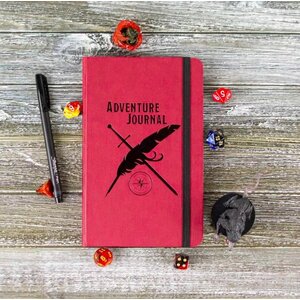 Modiphius ADVENTURE JOURNAL - DRACONIC RED