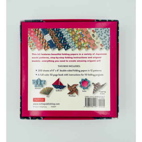 Tuttle Publishing ORIGAMI PAPER IN A BOX - WASHI (200)
