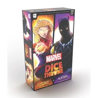 DICE THRONE - MARVEL EXPANSION 2: 2 HERO BOX CAPTAIN MARVEL, BLACK PANTHER
