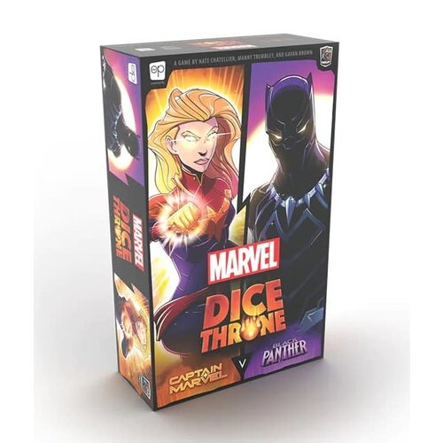 Roxley DICE THRONE - MARVEL EXPANSION 2: 2 HERO BOX CAPTAIN MARVEL, BLACK PANTHER