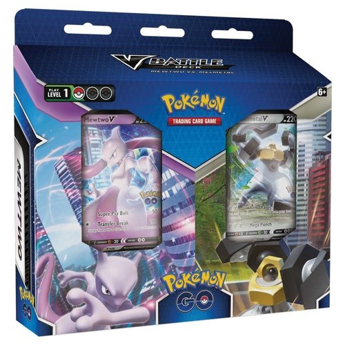 Pokemon USA POKEMON GO: V BATTLE DECK - MEWTWO & MELMETAL Pokemon USA POKEMON GO: V BATTLE DECK - MEWTWO & MELMETAL