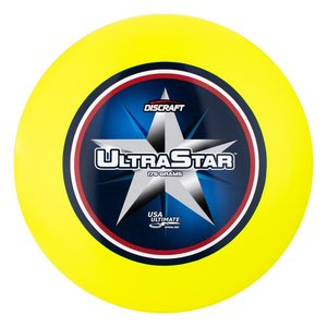 Discraft ULTRASTAR SUPERCOLOR YELLOW CENTER PRINT