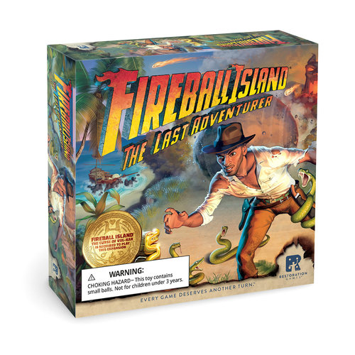 Restoration Games FIREBALL ISLAND: LAST ADVENTURER Restoration Games FIREBALL ISLAND: LAST ADVENTURER