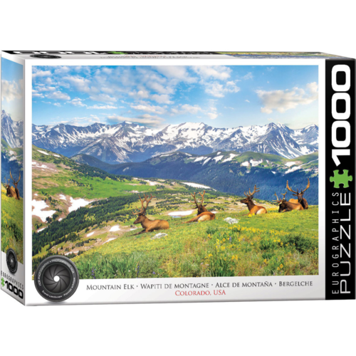 EUROGRAPHICS EG1000 MOUNTAIN ELKS EUROGRAPHICS EG1000 MOUNTAIN ELKS