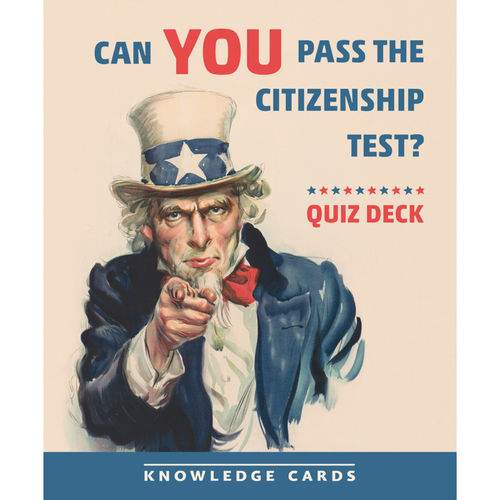 Pomegranate KNOWLEDGE CARDS: CAN YOU PASS CITIZENSHIP