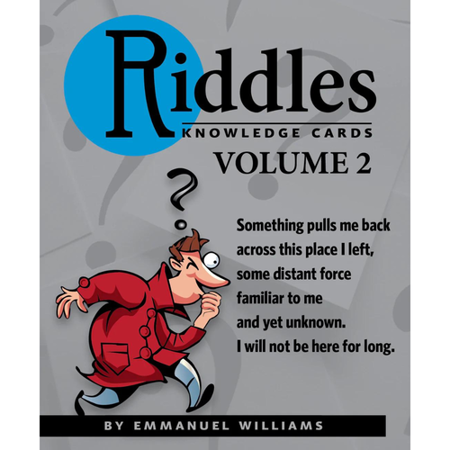 Pomegranate KNOWLEDGE CARDS: RIDDLES VOL 2 Pomegranate KNOWLEDGE CARDS: RIDDLES VOL 2