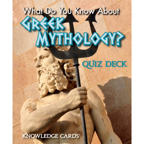 Pomegranate KNOWLEDGE CARDS: GREEK MYTHOLOGY Pomegranate KNOWLEDGE CARDS: GREEK MYTHOLOGY