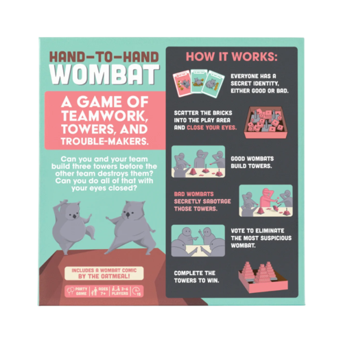 Exploding Kittens Inc. HAND-TO-HAND-WOMBAT