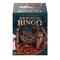 TRADITIONS WOOD BINGO SET