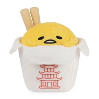 PLUSH GUDETAMA TAKE OUT PLUSH 9.5"