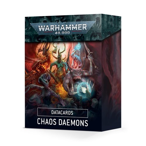 Games Workshop DATACARDS: CHAOS DAEMONS Games Workshop DATACARDS: CHAOS DAEMONS