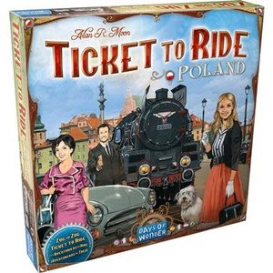 Days of Wonder TICKET TO RIDE: POLAND MAP COLLECTION 6.5