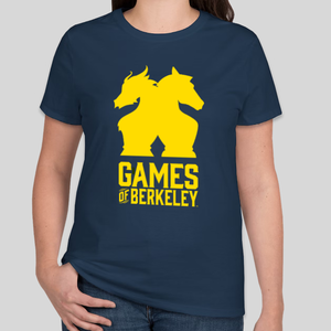 Games of Berkeley T-SHIRT GoB NAVY Women's*