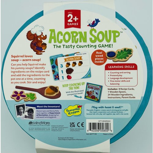 Peaceable Kingdom ACORN SOUP