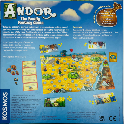 Thames & Kosmos ANDOR: THE FAMILY FANTASY GAME