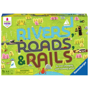 Ravensburger RIVERS, ROADS, & RAILS