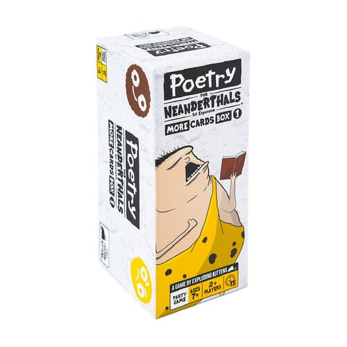 Exploding Kittens Inc. POETRY FOR NEANDERTHALS:MORE CARDS BOX 1
