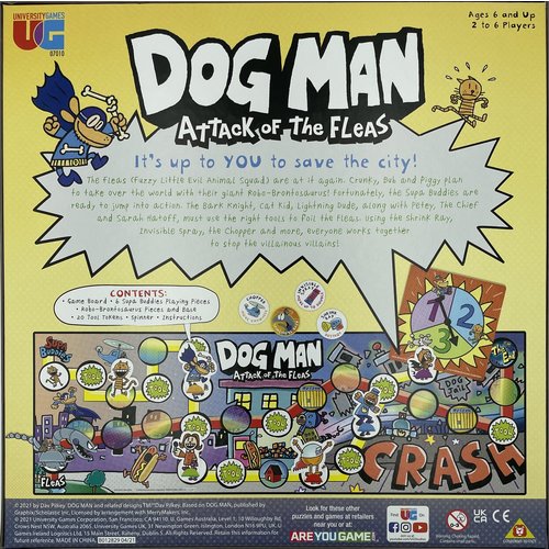 University Games DOG MAN ATTACK OF THE FLEAS