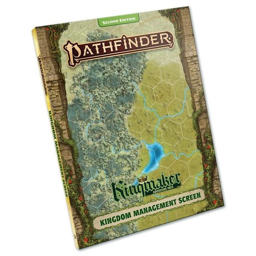 Paizo Publishing PATHFINDER 2ND EDITION: ADVENTURE - KINGMAKER KINGDOM MANAGEMENT SCREEN