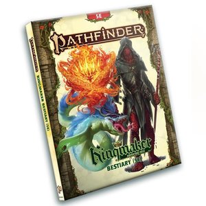 Paizo Publishing PATHFINDER 2E: ADVENTURE - KINGMAKER BESTIARY HARDCOVER (5E)