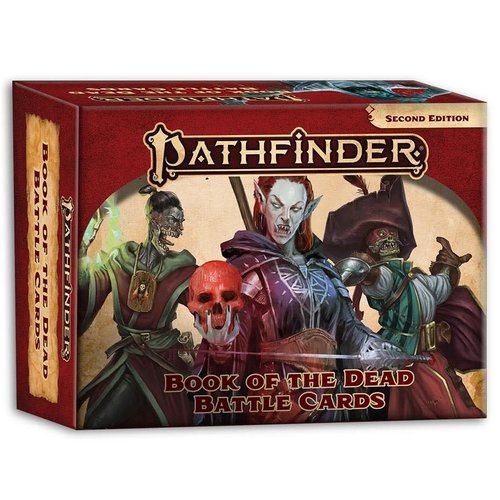 Paizo Publishing PATHFINDER 2ND EDITION: BOOK OF THE DEAD BATTLE CARDS