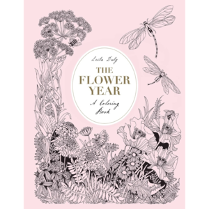 Chronicle Books COLORING BOOK THE FLOWER YEAR