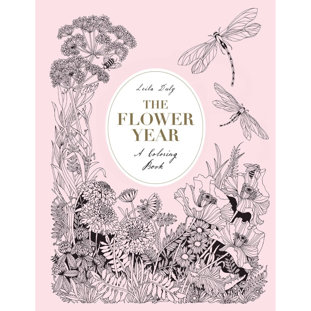THE FLOWER YEAR COLORING BOOK Games of Berkeley