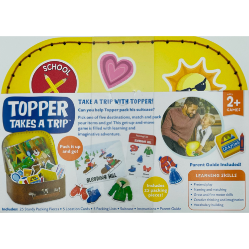 Peaceable Kingdom TOPPER TAKES A TRIP