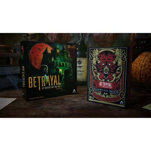 Avalon Hill BETRAYAL AT HOUSE ON THE HILL 3E:  THE WEREWOLF'S JOURNEY: BLOOD ON THE MOON EXPANSION