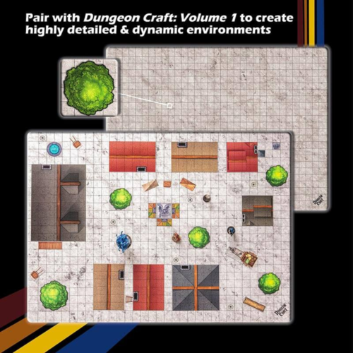 1985 GAMES BATTLEMAP: CITY