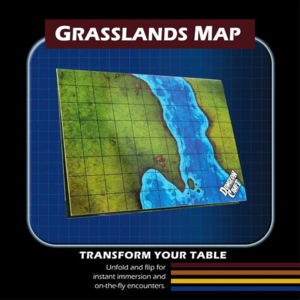 1985 Games BATTLEMAP: GRASSLANDS