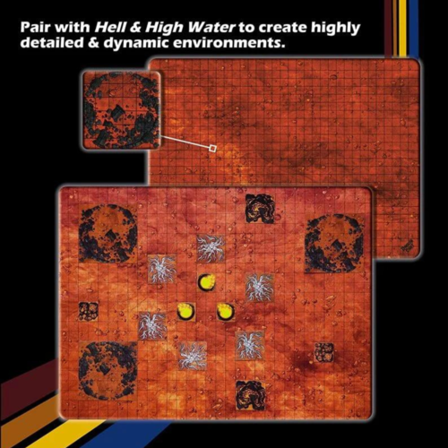 1985 GAMES BATTLEMAP: HELL