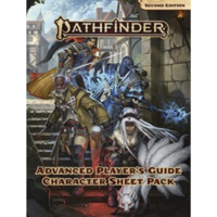 PATHFINDER 2ND EDITION: ADVANCED PLAYER GUIDE - CHARACTER SHEETS