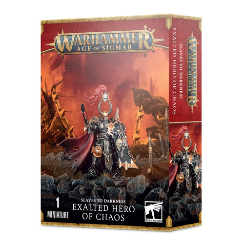 Games Workshop SLAVES TO DARKNESS: EXALTED HERO OF CHAOS