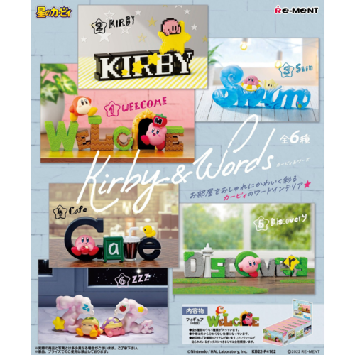 Re-Ment BLIND BOX KIRBY & WORDS COLLECTION