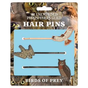 Unemployed Philosopher's Guild HAIR PINS BIRDS OF PREY