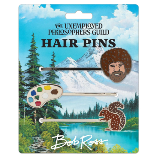 Unemployed Philosopher's Guild HAIR PINS BOB ROSS