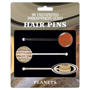 UNEMPLOYED PHILOSOPHERS HAIR PINS PLANETS